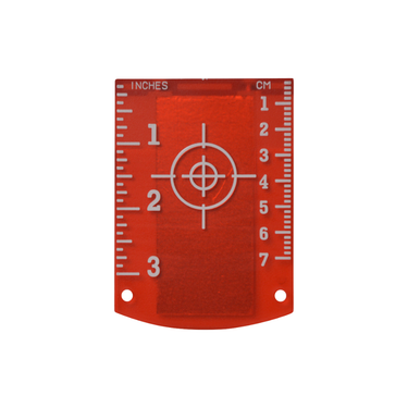 Magnetische doelplaat Rood