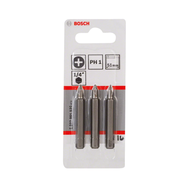Bit PH1 - 51 mm - 3st
