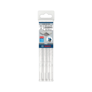 Betonboor SDS plus-5X - 8 mm x 50 mm x 110 mm - 10-delig