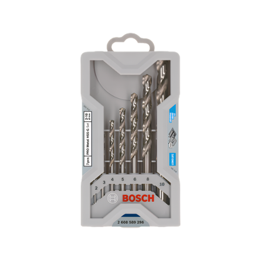 PRO Stainless Steel HSS Co Spiraalboorset 7 Delig