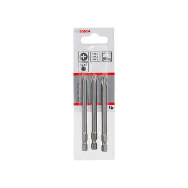 Bitset PH1, PH2, PH3 - 89 mm - 3st