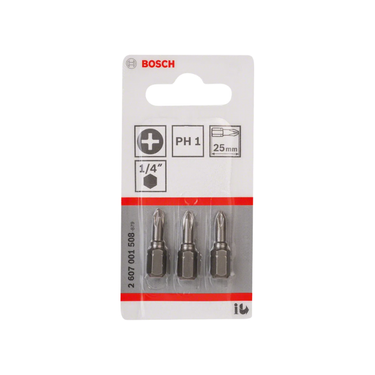 Bit PH1 - 25 mm - 3st