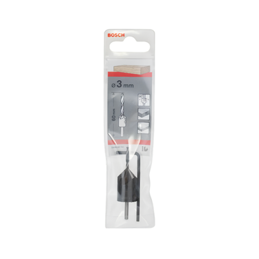 Bosch Houtspiraalboor 3 mm met verzinkboor