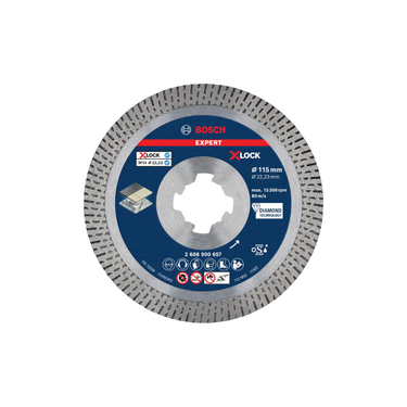 EXPERT HardCeramic X-LOCK Diamantdoorslijpschijf 115 × 22,23 × 1,4 × 10 mm