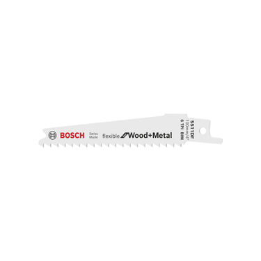 Reciprozaagblad Hout en Metaal - PRO S 511 DF - 100 mm - 5 stuks