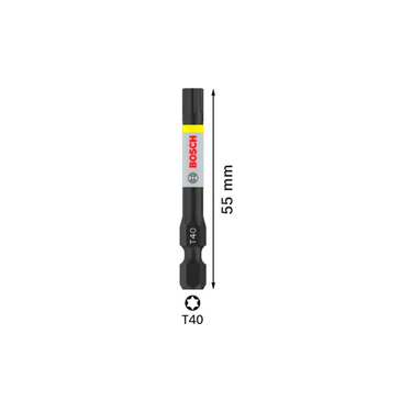 Bit T40 - 55 mm - 2st