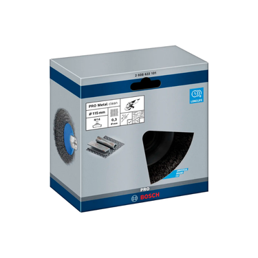 Bosch PRO Metal Clean Schuine Borstel 115×0,3 mm