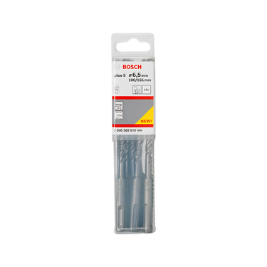 Betonboor SDS Plus-5, 6,5 mm x 50 mm x 115 mm, 10-delig