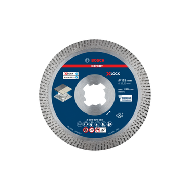 EXPERT HardCeramic X-LOCK Diamantdoorslijpschijf 125 x 22,23 x 1,4 x 10 mm