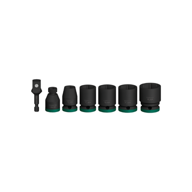 Dopsleutelset met adapter 1/2″ – 7-delig