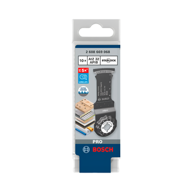 Multitoolzaagblad Multi Materiaal - AIZ 32 APIB - 32 x 50 mm - 10 Stuks