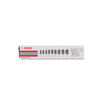 Doppenset 1/4" – 6–14 mm – 9-delig