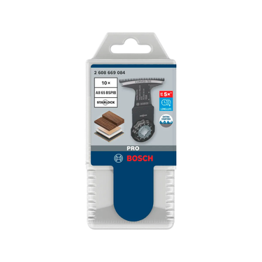 Multitoolzaagblad Hout - AII 65 BSPIB - 65 x 40 mm - 10 Stuks