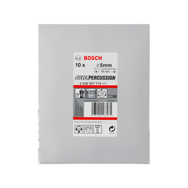 Betonboor CYL-3 - 5 mm x 50 mm x 85 mm - 10 stuks