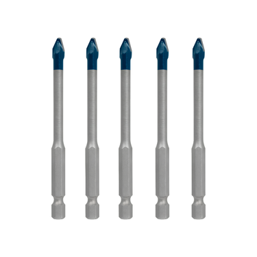 EXPERT HEX-9 Hard Ceramic Boorset 6 mm, 90 mm (5 stuks)