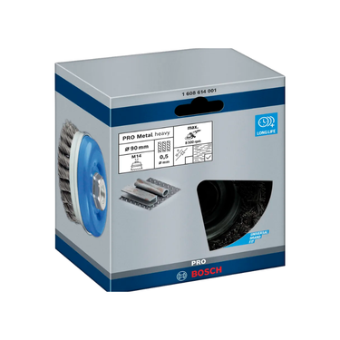 Bosch PRO Metal heavy komborstel 100×0,5 mm