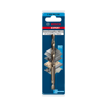 Centreerboor HSS-Co 7,15 x 60 x 105 mm