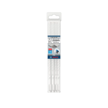 Betonboor SDS plus-5X - 6,5 mm x 150 mm x 210 mm - 10-delig