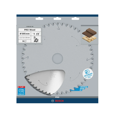 Zaagblad Wood Cordless - 305 mm x 30 mm x 96T