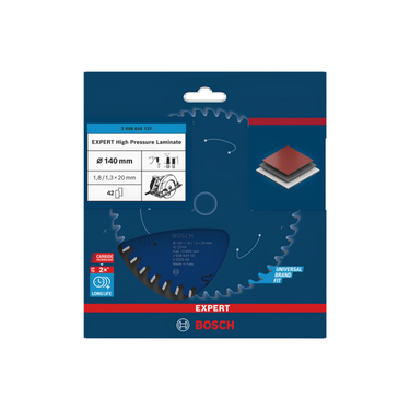 Zaagblad HPL & Laminaat - 140 mm x 20 mm x 42T