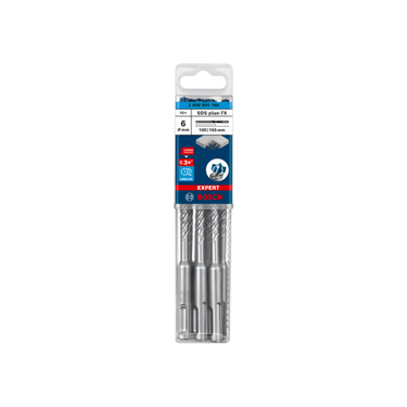 Betonboor SDS plus-7X - 6 mm x 100 mm x 165 mm