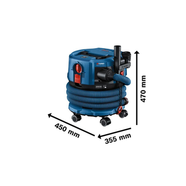 PRO GAS 18V-12 MC Accustofzuiger
