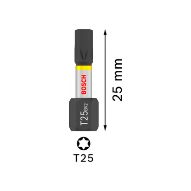 Bit T25 - 25 mm - 25st