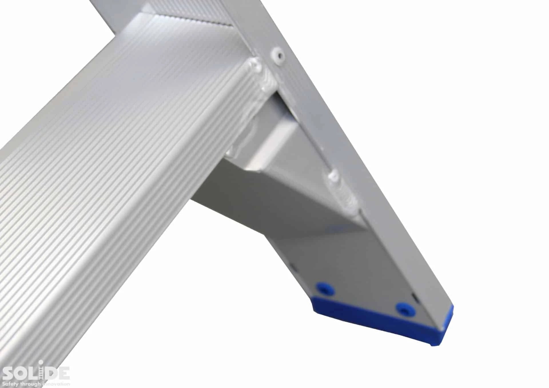 SOLIDE Dubbele trapladder 2x4 treden