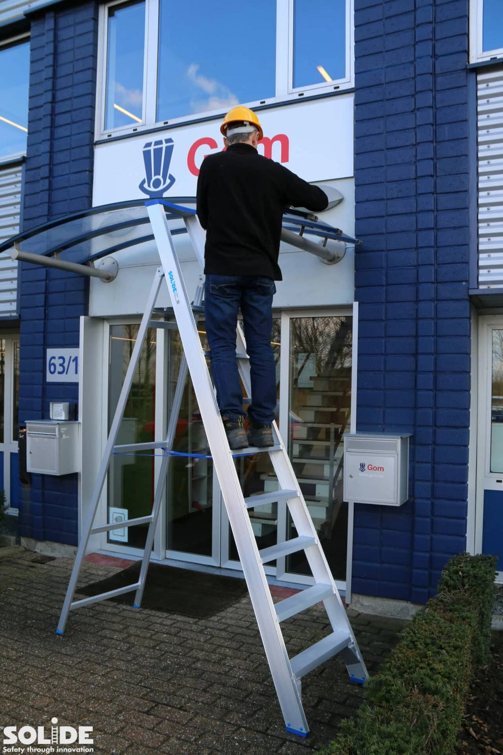SOLIDE prof ladder 5 treden
