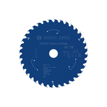 Zaagblad Hout - 160 mm x 20 mm x 36T