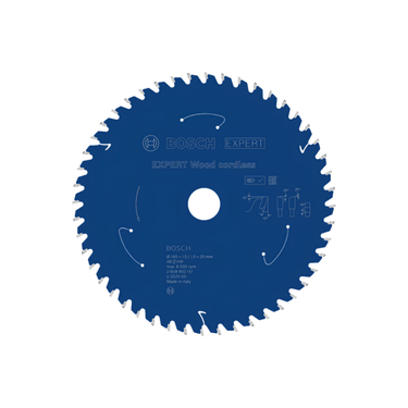 Zaagblad Hout - 165 mm x 20 mm x 48T