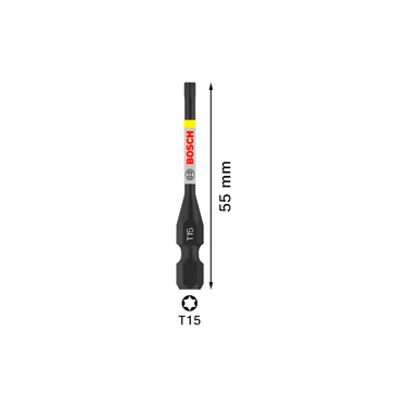 Bit T15 - 55 mm - 2st