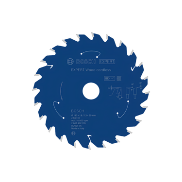 Zaagblad Hout - 140 mm x 20 mm x 24T