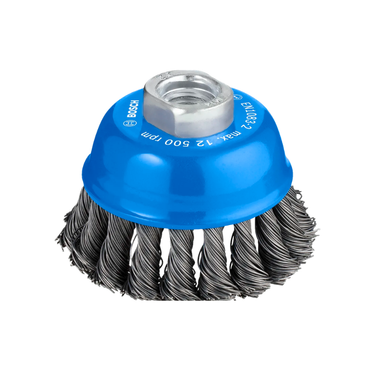 PRO Metal Heavy Komborstel, 75 x 0,5 mm, schroefdraad