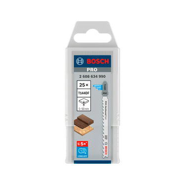 Decoupeerzaagblad Hardwood Fast - T144DF - 100 mm