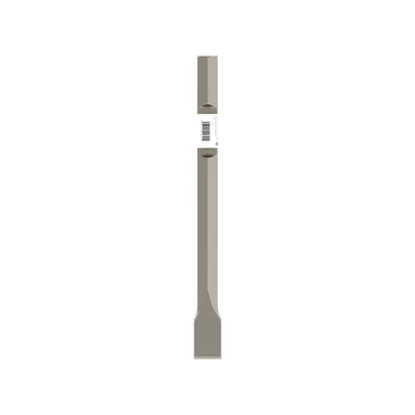 Beitel plat HEX 28-4C - 35 × 400 mm