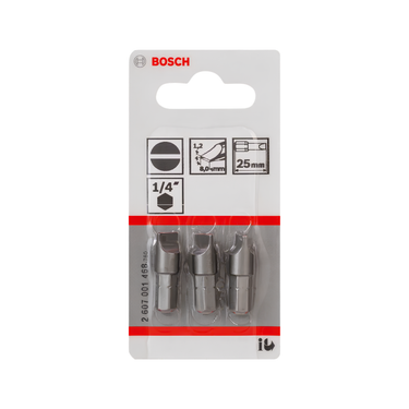 Bit S 1,2 x 8,0 mm - 3st