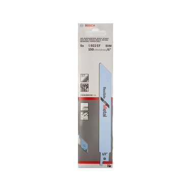Reciprozaagblad Metaalbewerking - PRO S 922 EF - 150 mm - 5 stuks