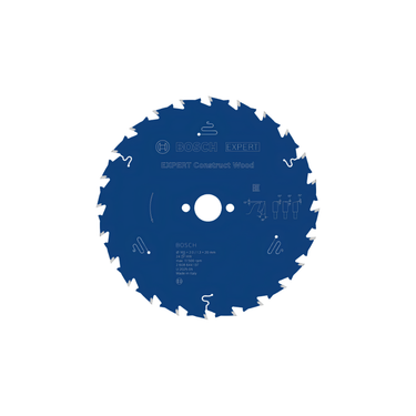Zaagblad Hout - 165 mm x 20 mm x 24T