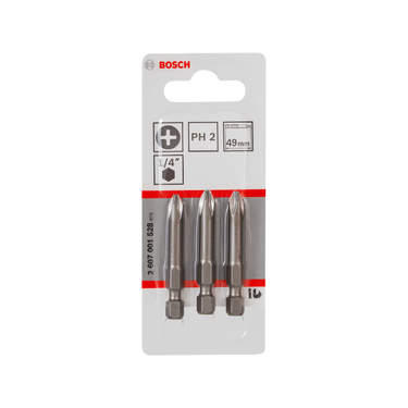 Bit PH2 - 49 mm - 3st