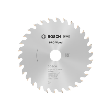 Zaagblad Wood - 130 mm x 20 mm x 30T