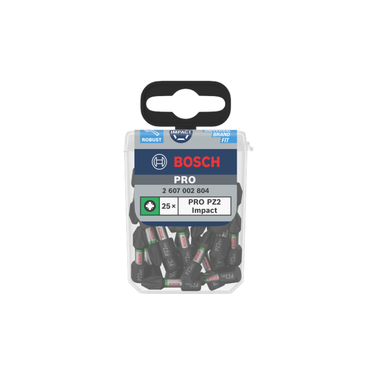 Bit PZ2 - 25 mm - 25st