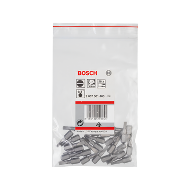 Bit S 0,6 x 4,5 mm - 25st