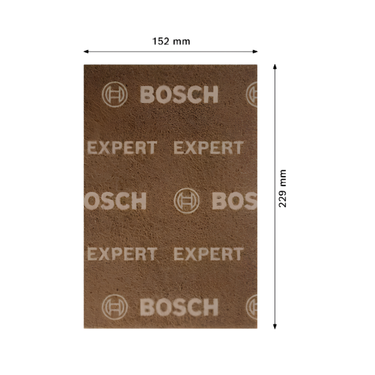 EXPERT N880 Vliespad Voor Handmatig Schuren 152 x 229 mm, Grof A