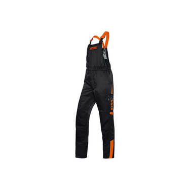 Tuinbroek DYNAMIC klasse 1, antraciet/oranje
