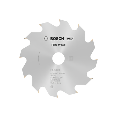Zaagblad Wood - 130 mm x 20 mm x 12T