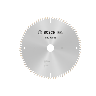 Zaagblad Hout - 250 mm x 30 mm x 80T