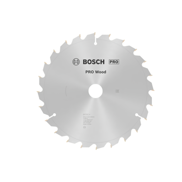 Zaagblad Hout - 254 mm x 30 mm x 24T