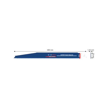 Reciprozaagblad Multi Material - S1259XHM - 300 mm