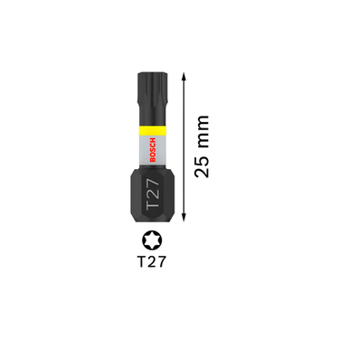 Bit T27 - 25 mm - 2st